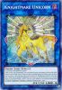 Yu-Gi-Oh Card - FLOD-EN047 - KNIGHTMARE UNICORN (secret rare holo) (Mint)
