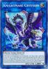 Yu-Gi-Oh Card - FLOD-EN048 - KNIGHTMARE GRYPHON (secret rare holo) (Mint)