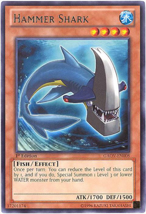 Yu-Gi-Oh Card - GAOV-EN008 - HAMMER SHARK (rare) (Mint): Sell2BBNovelties.com: Sell TY Beanie Babies, Action Figures, Barbies, Cards & Toys selling online Yu-Gi-Oh Card - GAOV-EN008 - HAMMER SHARK (rare) (Mint): Sell2BBNovelties.com: Sell TY Beanie Babies, Action Figures, Barbies, Cards & Toys selling online