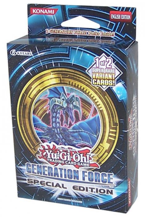 Yu-Gi-Oh Cards Zexal - Generation Force *Special Edition* (3 Booster Packs  & Limited Edition Holo) (
