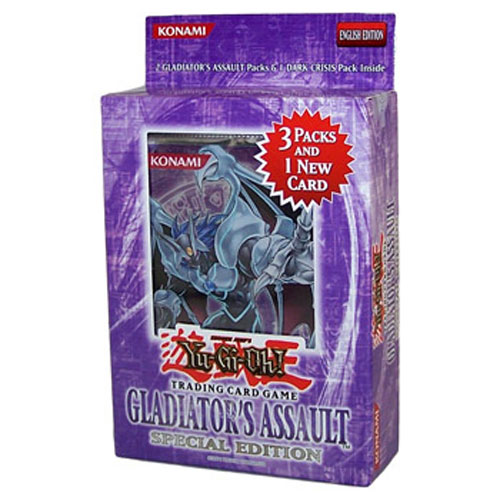 yugioh gladiator's assault booster box GX SE Special Edition Pack [Random Promo] Toys & Games Jadens indestructable Heroes and the next new Ghost rare card Yu-Gi-Oh! Gladiator's Assault 1st Edition