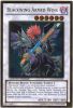Yu-Gi-Oh Card - GLD3-EN039 - BLACKWING ARMED WING (gold rare holo) (Mint)
