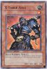 Yu-Gi-Oh Card - HA01-EN010 - X-SABER AXEL (super rare holo) (Mint)