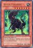 Yu-Gi-Oh Card - IOC-075 - BLACK TYRANNO (ultra rare holo) [1st Edition] (Mint)