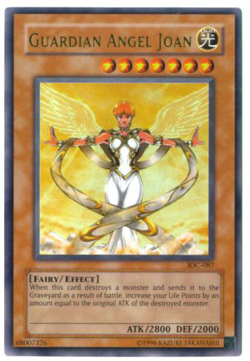 Yu-Gi-Oh Card - IOC-087 - GUARDIAN ANGEL JOAN (ultra rare holo) (Mint ...