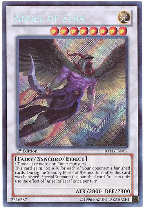yugioh zera cards Angel of MP14-EN116 Secret Rare 1st Edition Near Mint All cards will be carefully packed for safe transit Angel of Zera | Card