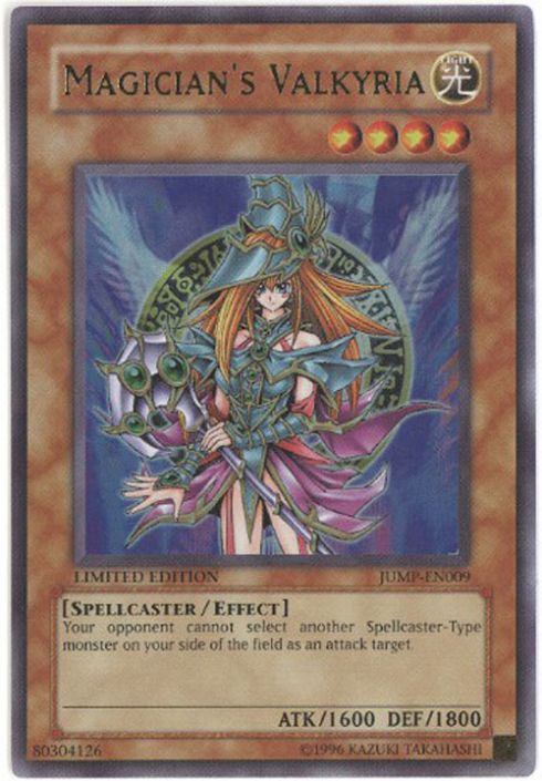 YuGiOh Card Magician's Valkyria JUMP-EN009 Ultra Rare 