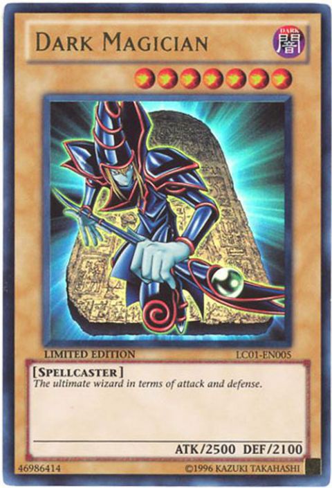 Yu-Gi-Oh Card - LC01-EN005 - DARK MAGICIAN (ultra rare holo) (Mint) Yu-Gi-Oh Card - LC01-EN005 - DARK MAGICIAN (ultra rare holo) (Mint)
