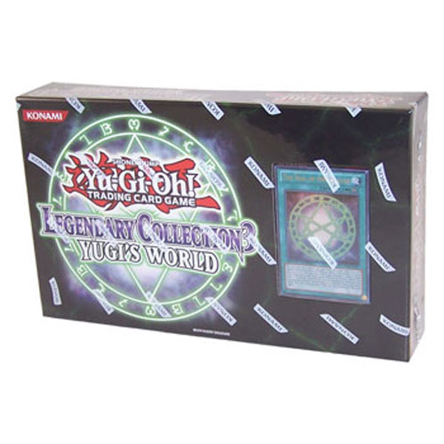 Cards Collection Box Yugioh Trading Card Game Legendary 3 Yugi's World Yu-Gi-Oh