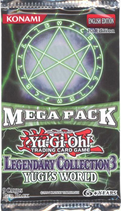 Yu-Gi-Oh Cards - LEGENDARY COLLECTION 3 - Mega Booster Pack (New): Sell2BBNovelties.com: Sell TY Beanie Babies, Action Figures, Barbies, Cards & Toys selling online Yu-Gi-Oh Cards - LEGENDARY COLLECTION 3 - Mega Booster Pack (New): Sell2BBNovelties.com: Sell TY Beanie Babies, Action Figures, Barbies, Cards & Toys selling online