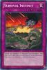 Yu-Gi-Oh Card - LCJW-EN167 - SURVIVAL INSTINCT (common) (Mint)