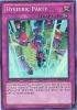 Yu-Gi-Oh Card - LCJW-EN112 - HYSTERIC PARTY (super rare holo) (Mint)