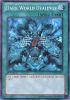 Yu-Gi-Oh Card - LCJW-EN251 - DARK WORLD DEALINGS (super rare holo) (Mint)