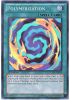 Yu-Gi-Oh Card - LCYW-EN056 - POLYMERIZATION (super rare holo) (Mint)