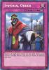 Yu-Gi-Oh Card - LCYW-EN178 - IMPERIAL ORDER (secret rare holo) (Mint)