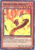 Yu-Gi-Oh Card - LCYW-EN254 - SOLAR FLAME DRAGON (super rare holo) (Mint)