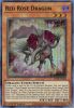 Yu-Gi-Oh Card - LDS2-EN108 - RED ROSE DRAGON (green) (ultra rare holo) (Mint)