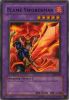 Yu-Gi-Oh Card - LOB-003 - FLAME SWORDSMAN (super rare holo) [1st Edition] (Mint)