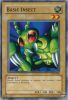 Yu-Gi-Oh Card - LOB-008 - BASIC INSECT (common) (Mint)