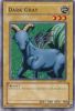 Yu-Gi-Oh Card - LOB-011 - DARK GRAY (common) (Mint)