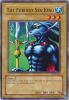Yu-Gi-Oh Card - LOB-033 - THE FURIOUS SEA KING (common) (Mint)