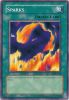 Yu-Gi-Oh Card - LOB-055 - SPARKS (common) (Mint)