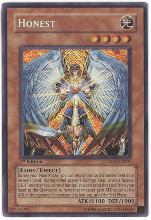 1X NM Honest Promo Cards Ultra Rare Yu-Gi-Oh TWED-EN001 