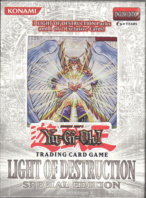 New Cards 3x Yu-Gi-Oh Light of Destruction Packs