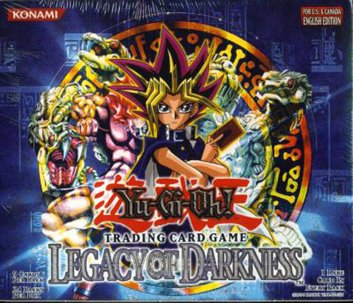 Yugioh Legacy of Darkness Booster Pack 1st Edition for sale online