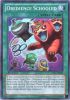 Yu-Gi-Oh Card - LVAL-EN088 - OBEDIENCE SCHOOLED (super rare holo) (Mint)