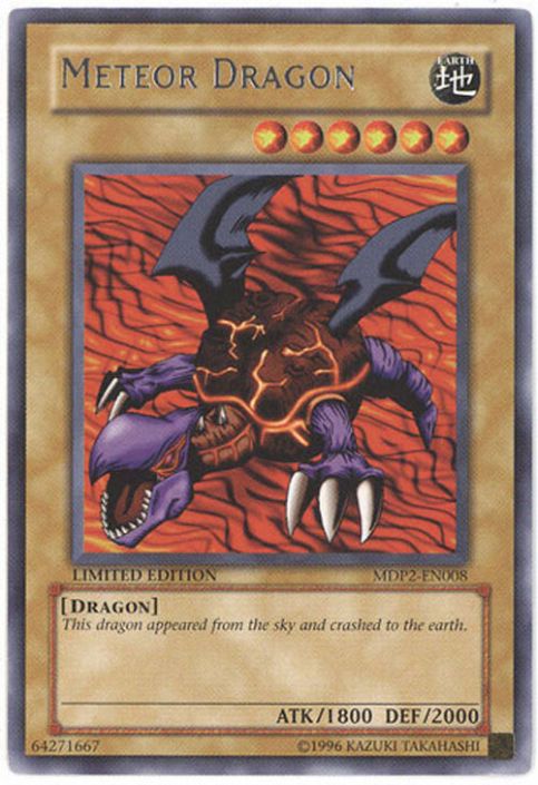 meteor card yugioh Amazon.com: YU-GI-OH! - Dragon Red-Eyes Impact (INOV-EN028) - Invasion: Vengeance - 1st Edition Flaming Eternity Card type No.1420 Yu-Gi-Oh! Beautiful Early Meteor