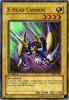 Yu-Gi-Oh Card - MFC-004 - X-HEAD CANNON (super rare holo) [1st Edition] (Mint)