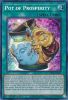 Yu-Gi-Oh Card - MP22-EN037 - POT OF PROSPERITY (prismatic secret rare holo) (Mint)