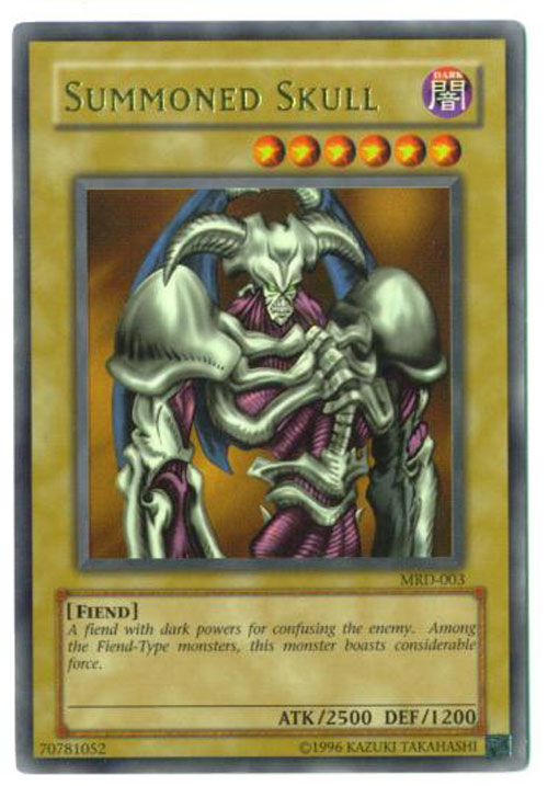 Yu-Gi-Oh! - Summoned Skull (Mrd-003) - Metal Raiders - Unlimited Edition - Ultra Rare main image 1