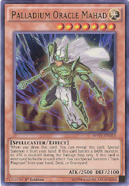 Yu-Gi-Oh Card - MVP1-EN053 - PALLADIUM ORACLE MAHAD (ultra rare holo)  (Mint): Sell2BBNovelties.com: Sell TY Beanie Babies, Action Figures,  Barbies, Cards & Toys selling online
