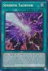 Yu-Gi-Oh Card - MZTM-EN016 - SEVENTH TACHYON (secret rare holo) (Mint)
