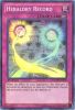 Yu-Gi-Oh Card - NUMH-EN059 - HERALDRY RECORD (super rare holo) (Mint)