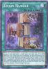Yu-Gi-Oh Card - OP04-EN013 - UNION HANGAR (super rare holo) (Mint)