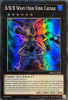 Yu-Gi-Oh Card - OP24-EN009 - D/D/D WAVE HIGH KING CAESAR (super rare holo) (Mint)