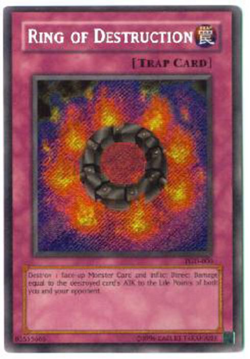 card destruction secret rare Yu-Gi-Oh Card - PGD-000