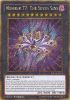 Yu-Gi-Oh Card - PGL3-EN011 - NUMBER 77: THE SEVEN SINS (gold secret rare holo) (Mint)