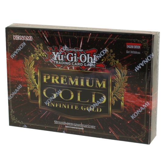 Yu-Gi-Oh Cards - 2016 Premium Gold: Infinite Gold Pack (3 Packs, 15 Cards Total) (New)