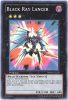 Yu-Gi-Oh Card - PHSW-EN040 - BLACK RAY LANCER (super rare holo) (Mint)