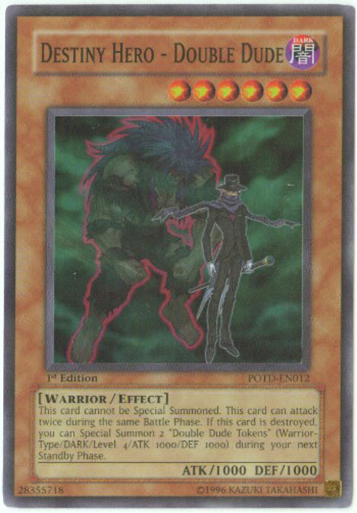 PSA 9 Yu-Gi-Oh! Destiny Hero Double Dude POTD ULTIMATE JAPAN