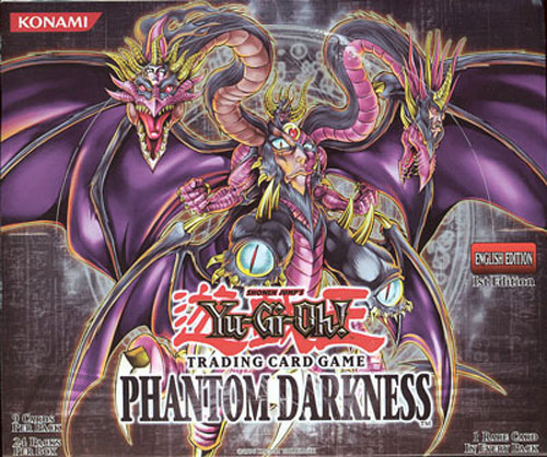 yugioh phantom darkness booster box 24 Packs Konami which has the power to take over your opponents monsters Upper Deck Yu-Gi-Oh Phantom Darkness