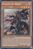 Yu-Gi-Oh Card - RA01-EN021 - FALLEN OF ALBAZ  (prismatic collectors rare holo) (Mint)