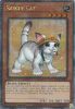 Yu-Gi-Oh Card - RA02-EN001 - RESCUE CAT (ALTERNATE ART)  (quarter century secret rare holo) (Mint)