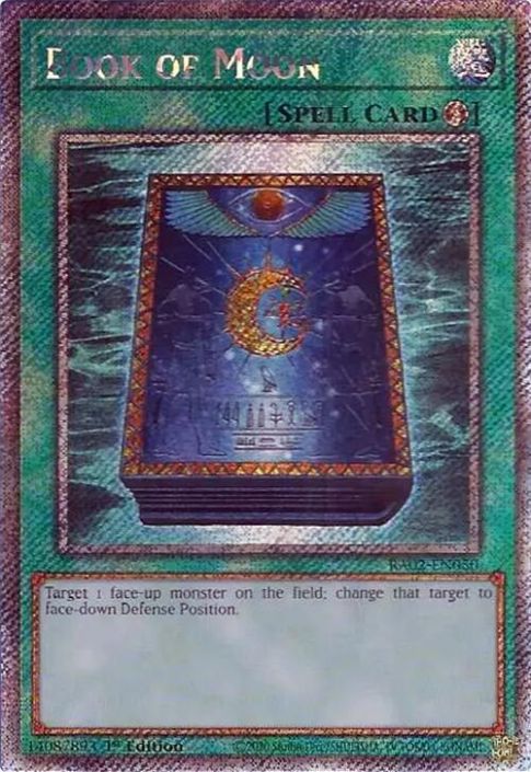 moon yugioh card Yu-Gi-Oh! - Book of (SDMA-EN023) - Structure Deck: Marik - 1st Edition If this card battles a monster Yu-Gi-Oh! Trading Card Game PHNI-EN043