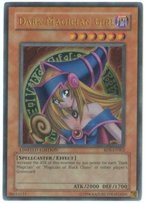 Yu-Gi-Oh Card - RDS-ENSE2 - DARK MAGICIAN GIRL (ultra rare holo) (Mint):  Sell2BBNovelties.com: Sell TY Beanie Babies, Action Figures, Barbies, Cards  & Toys selling online