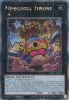 Yu-Gi-Oh Card - ROTA-EN094 - MIMIGHOUL THRONE  (quarter century secret rare holo) (Mint)